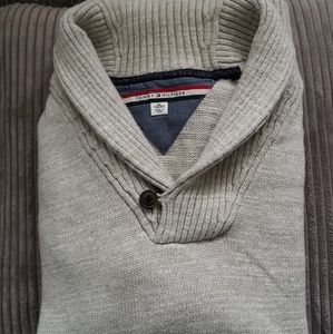 MEN'S CABLE SWEATER TOMMY HILFIGER SIZE XL